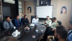 فرمانده انتظامی به دیدار شهردار مرند رفت