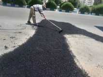 بازدید اعضای شورای اسلامی شهر مرند از کارخانه آسفالت شهرداری